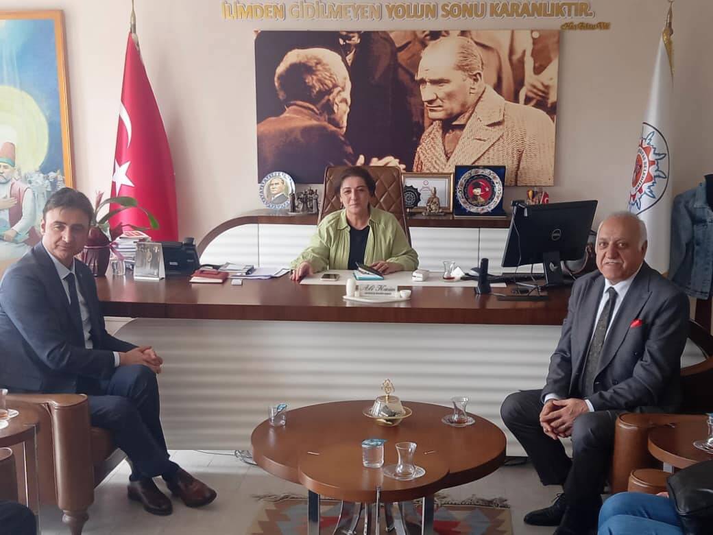 Eski Çalışma ve Sosyal Güvenlik Bakanı Sn.Mustafa Kul ve MESAM Başkanı Sn.Recep Ergül’ün Ziyareti