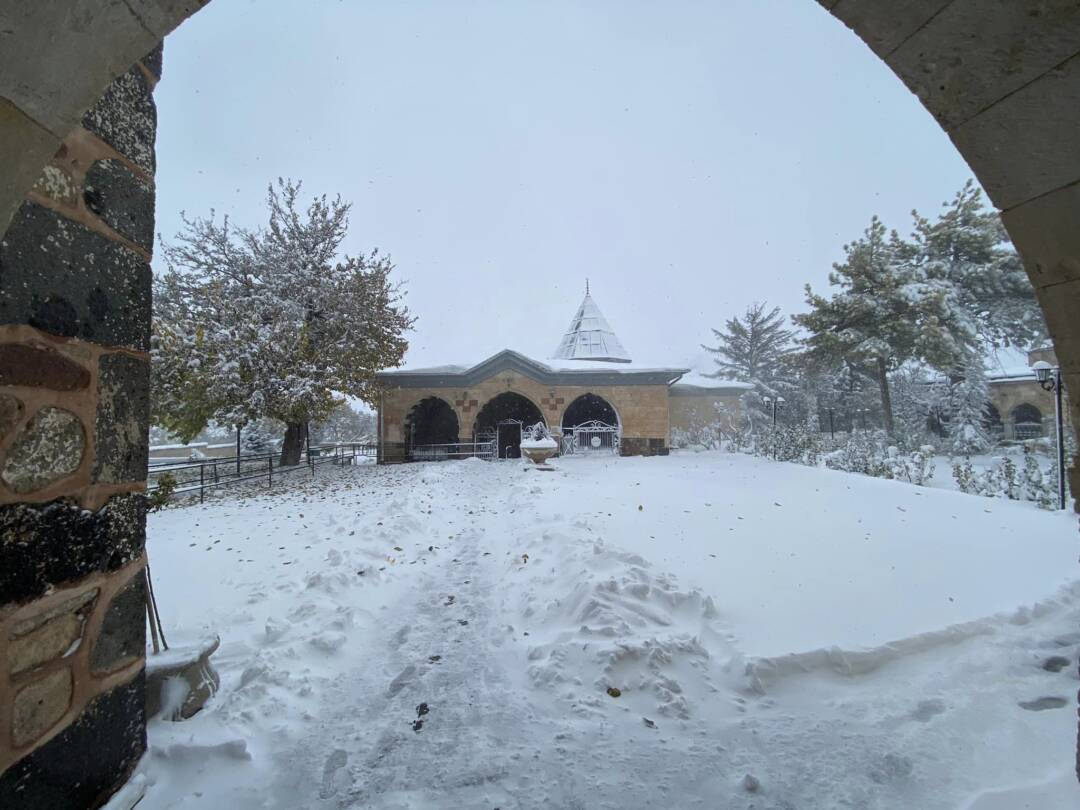 Hacıbektaş’ımıza ilk Kar Yağdı