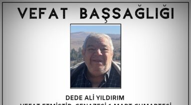 Dede Ali YILDIRIM Vefat ve Başsağlığı