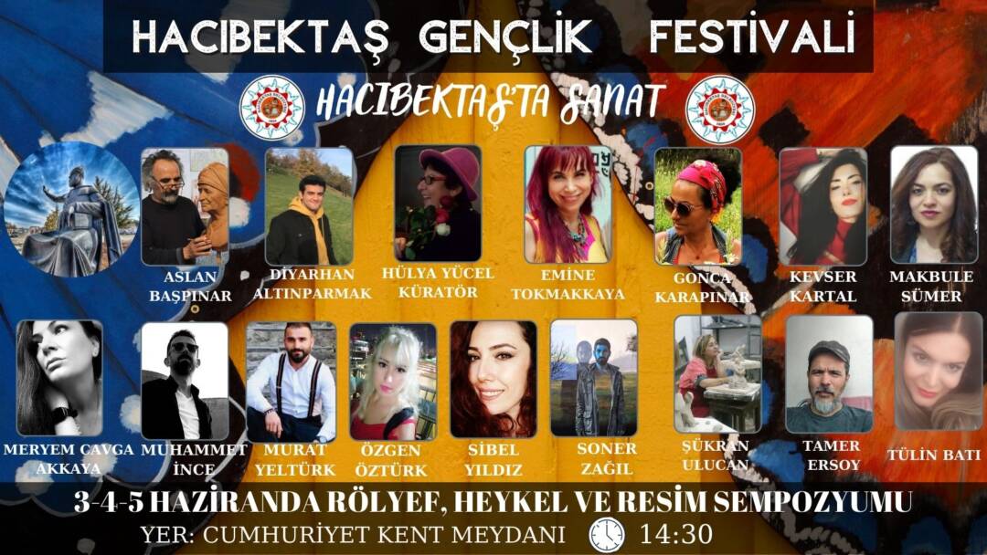 Hacıbektaş Gençlik Festivalimize Tüm Gençlerimizi Bekliyoruz  